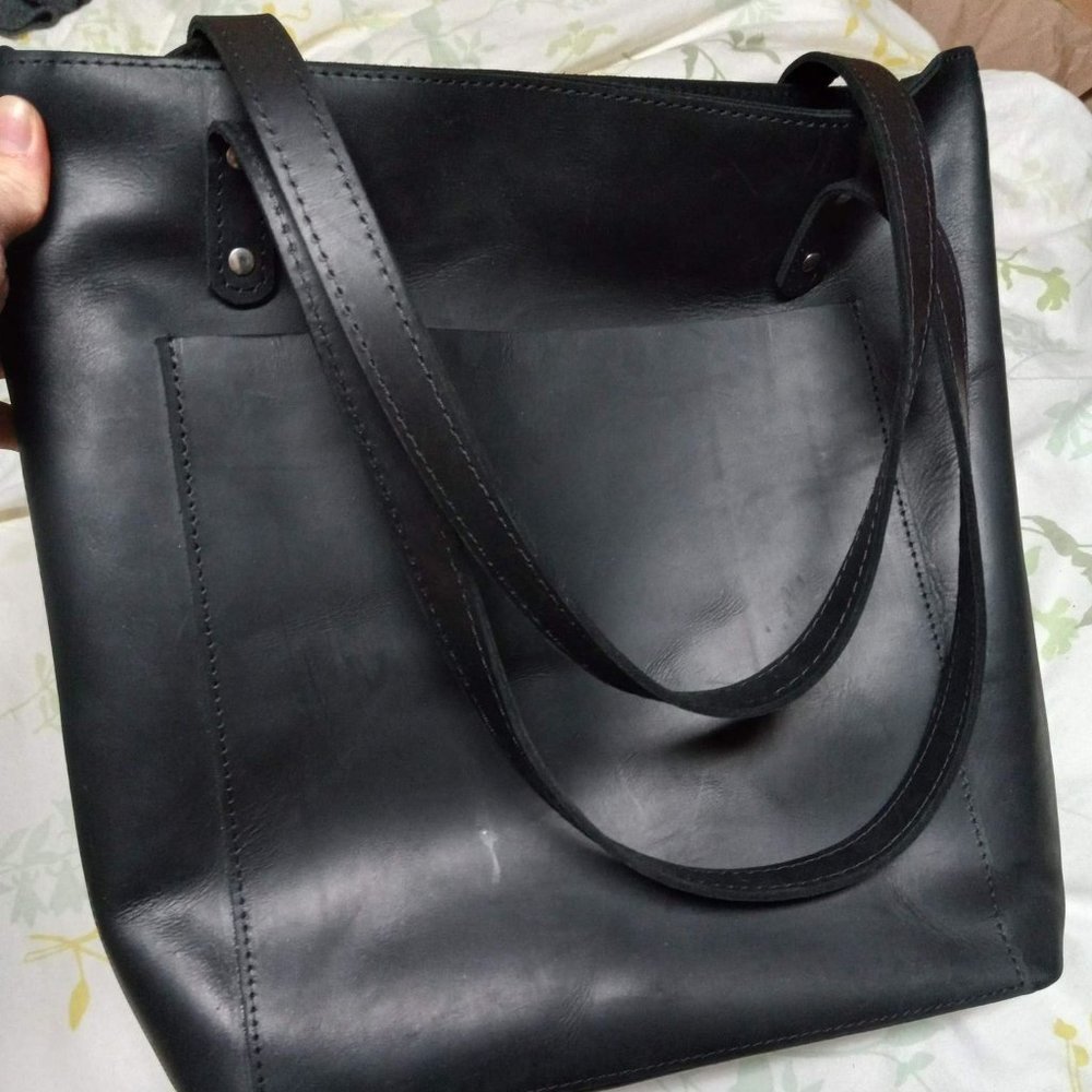 Etsy Leather Tote Bag